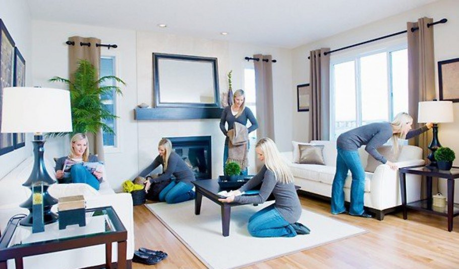 Квартира сияет чистотой