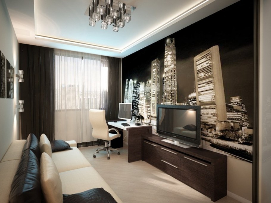 Интерьер комнаты для молодого человека