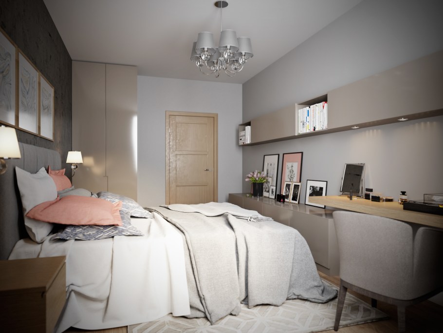 Спальня 14 кв м