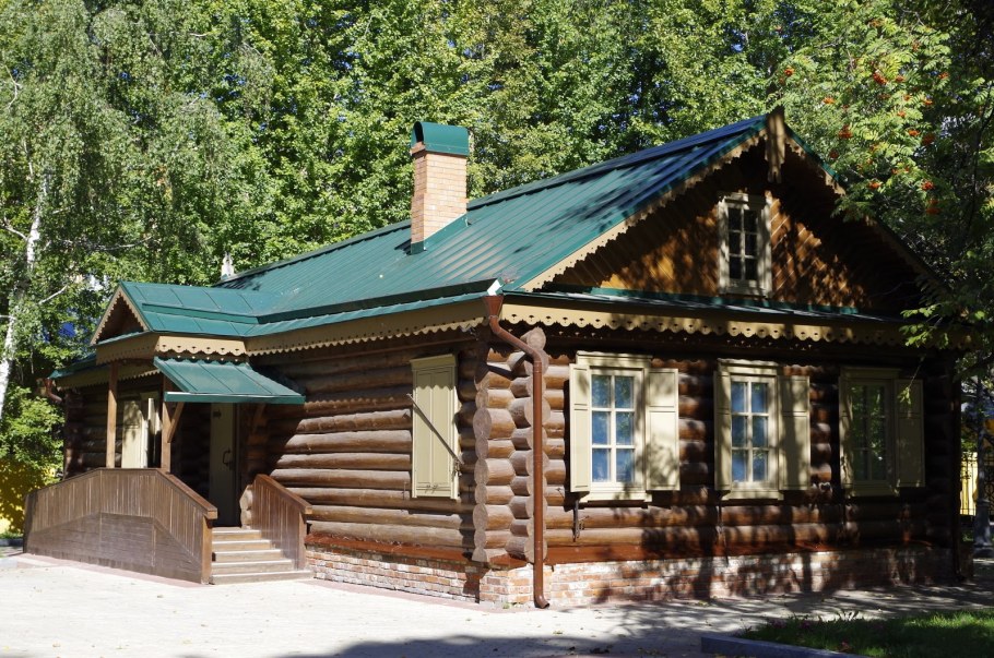 Современная изба в русском стиле