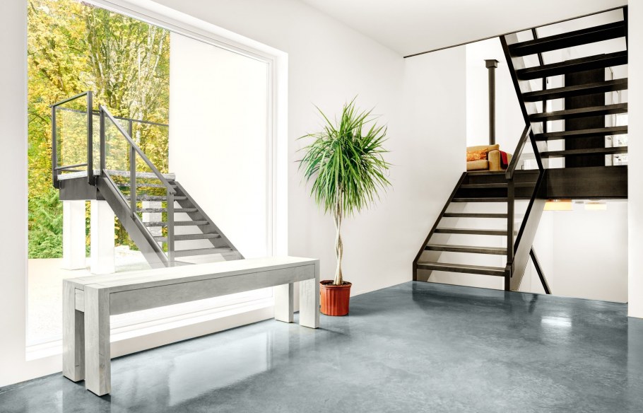 Лестница Модерн в интерьере