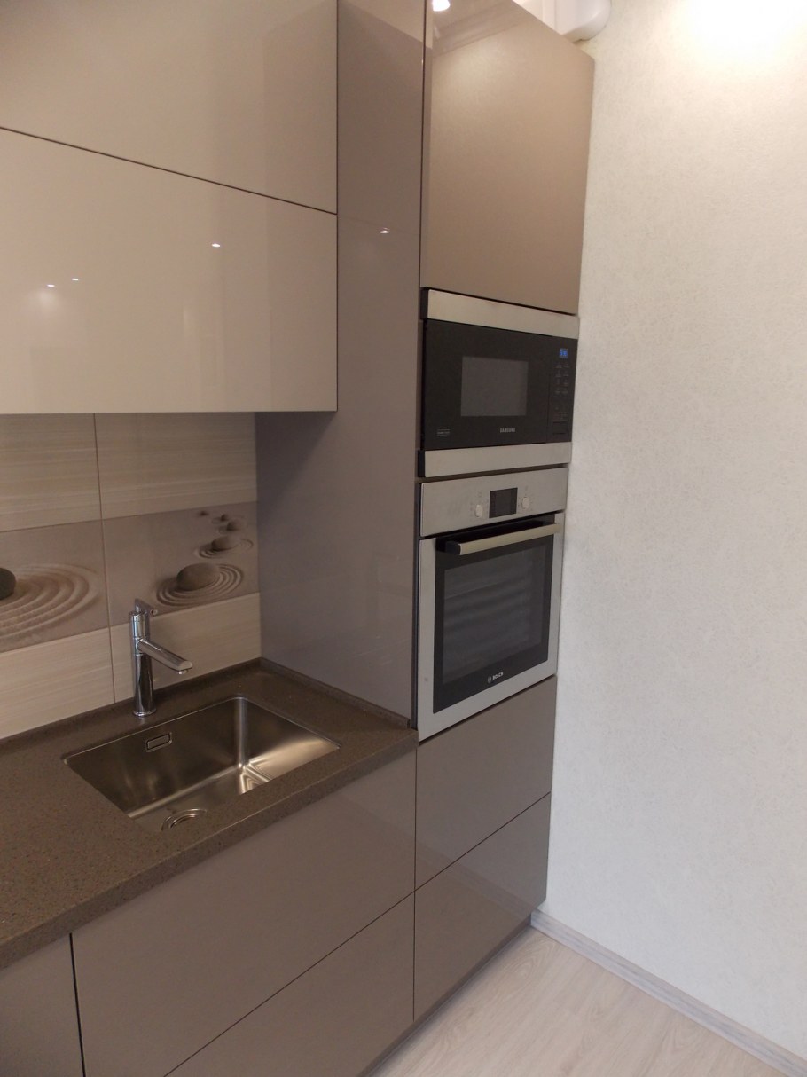 Кухня фасады Алвик Metallic кашемир