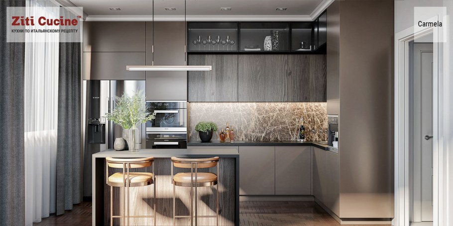 Кухня Милан кашемир