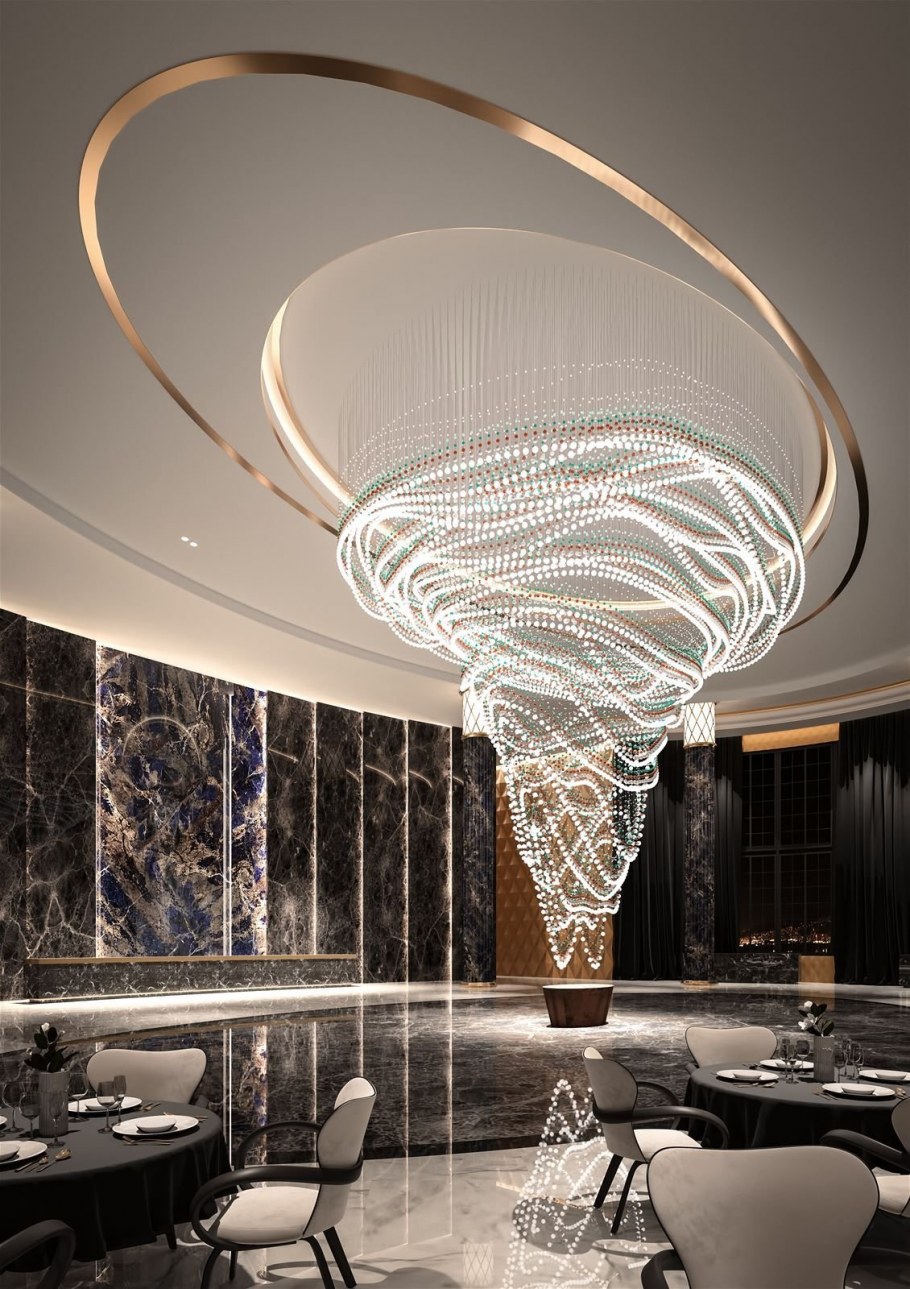 Люстра Футуристическая