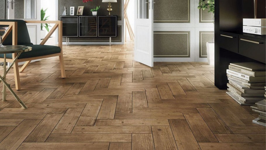 Плитка для кухни на пол под дерево