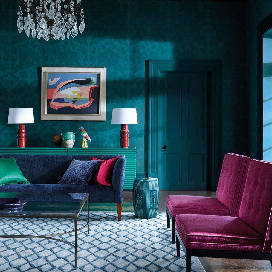 Изумрудные оттенки Dulux