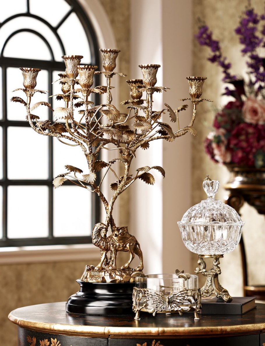 Декор из латуни для интерьера