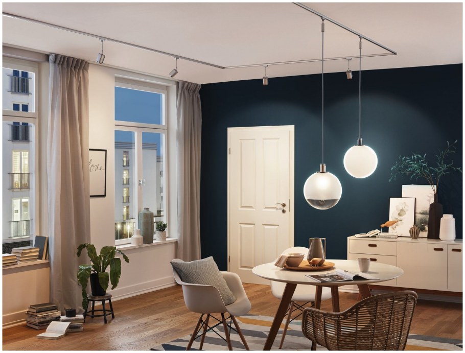 Трековые светильники Paulmann URAIL В интерьере