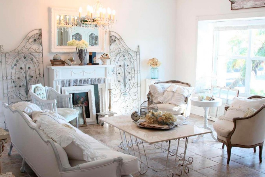 Shabby Chic стиль в интерьере