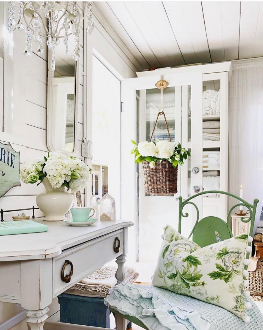 Текстиль декор веранды прихожей