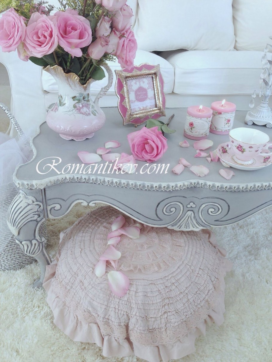 Стол в стиле шебби Шик своими руками