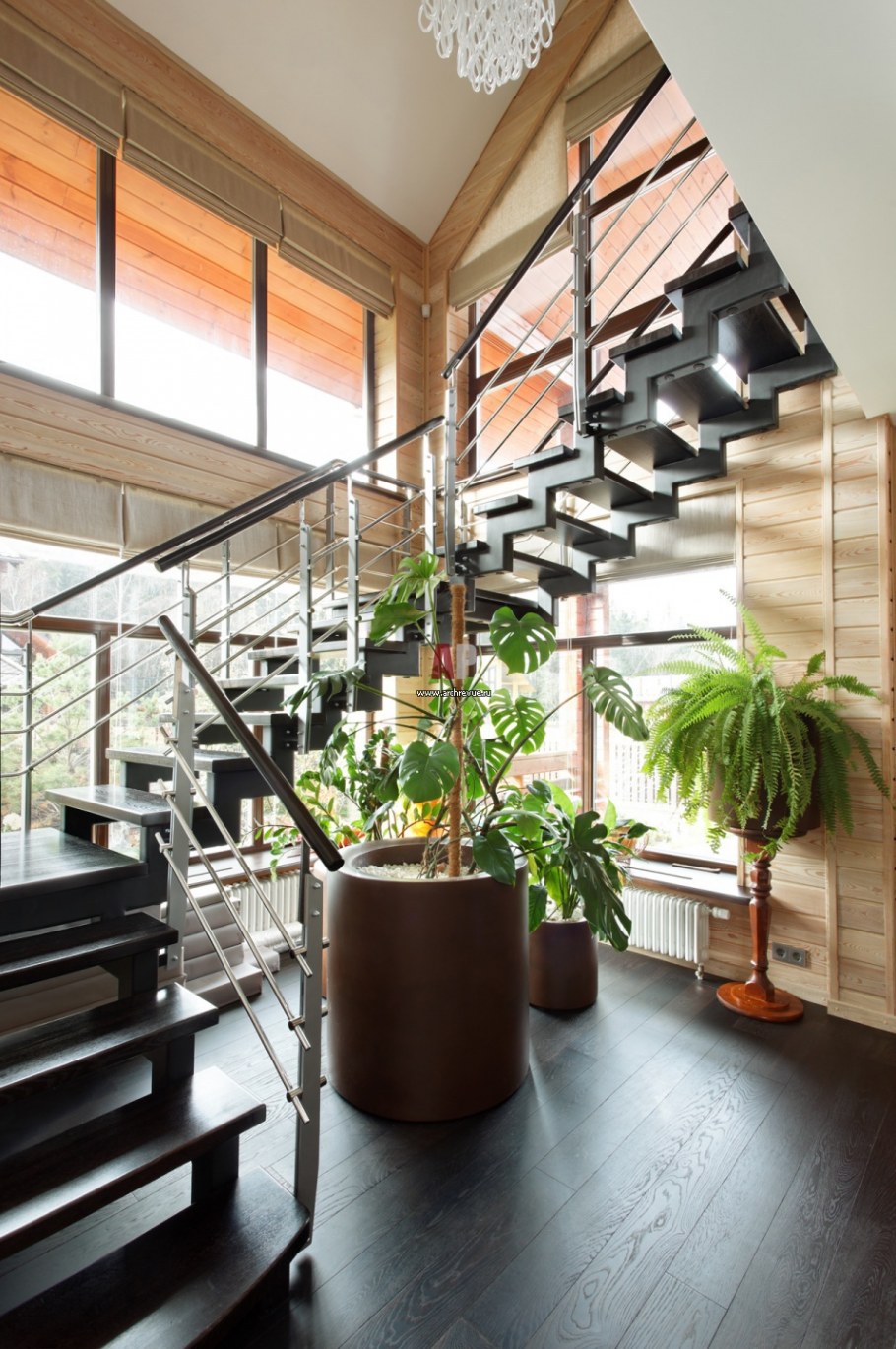 Зимний сад лестница