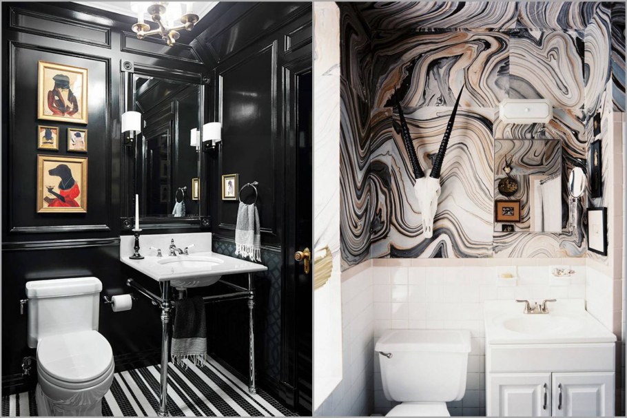 Ванная комната с туалетом