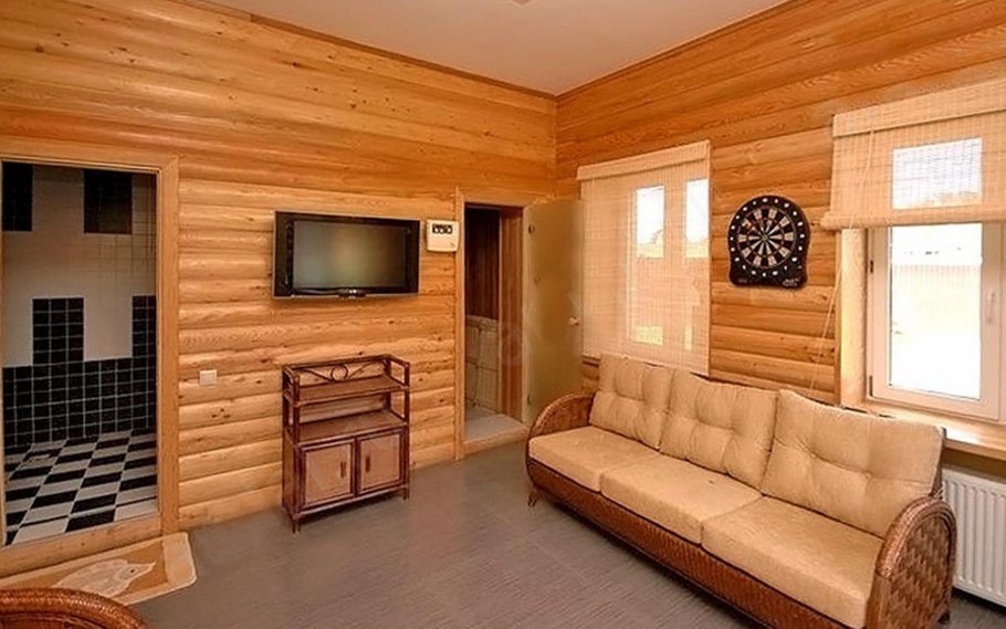 Каркасный дом отделка