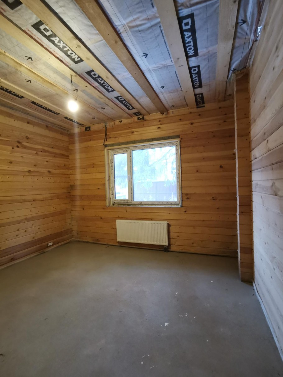 Интерьер бани с комнатой отдыха