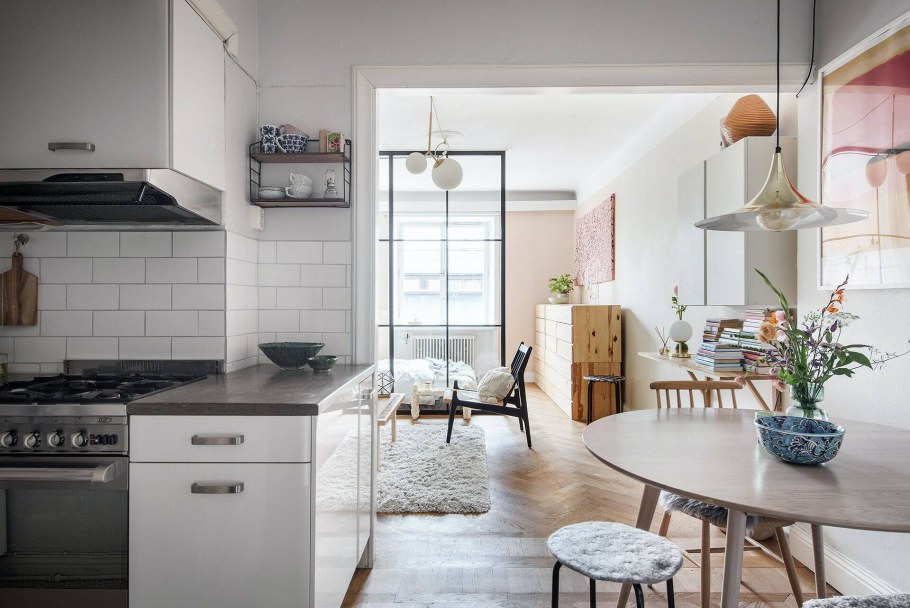 Дизайн спальни лофт Модерн