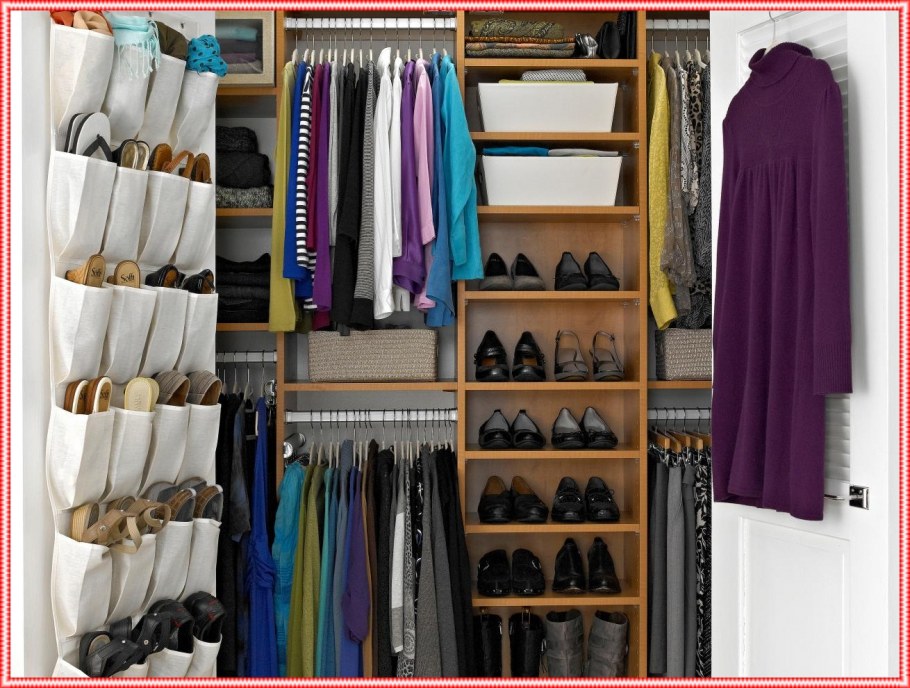 Хранение вещей в гардеробной