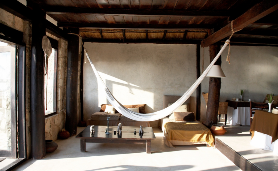 Гамак в интерьере
