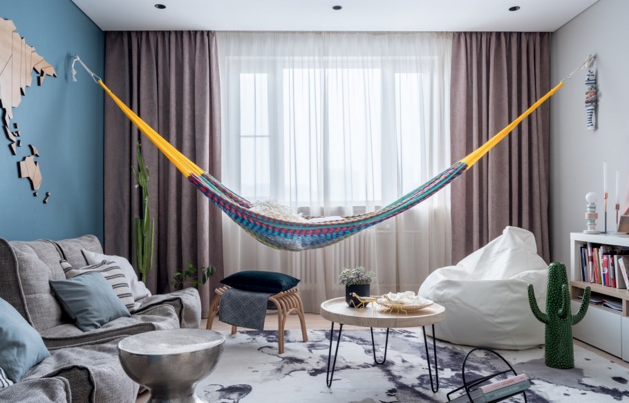 Гамак в интерьере