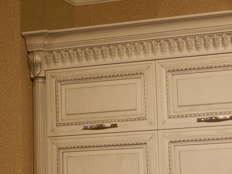 Фасад массив ваниль