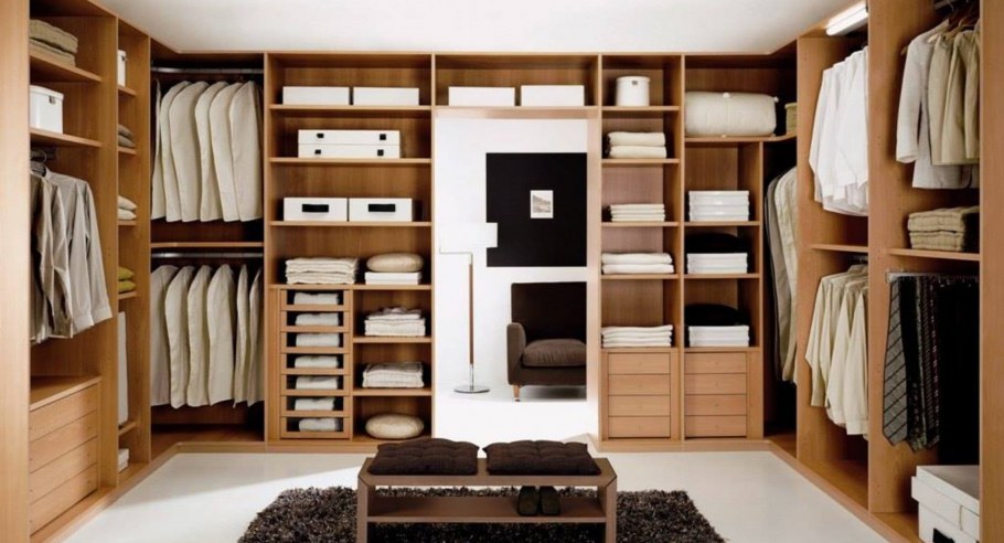 Коллаж гардеробной