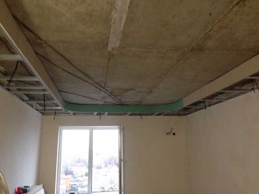 Подвесной потолок в панельном доме