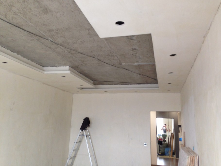 Самодельный потолок в квартире