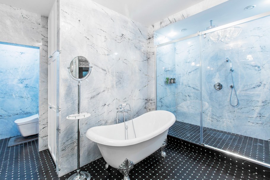 Мраморные панели для ванной