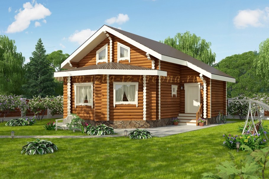 Дом из бревна