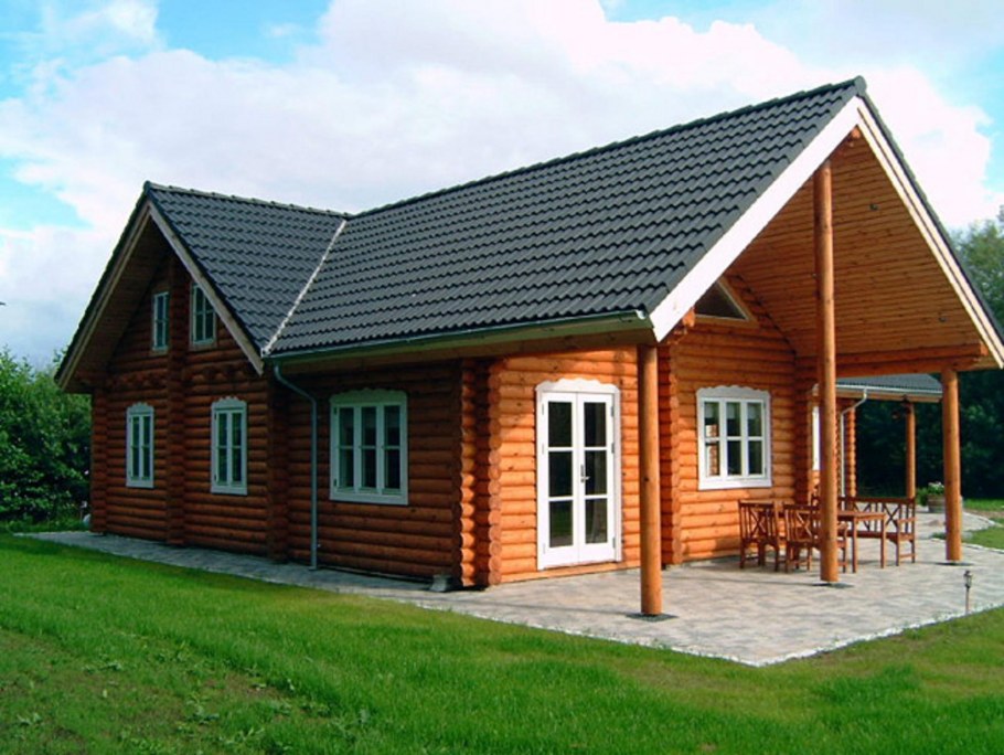 Деревянный дом в Сибири