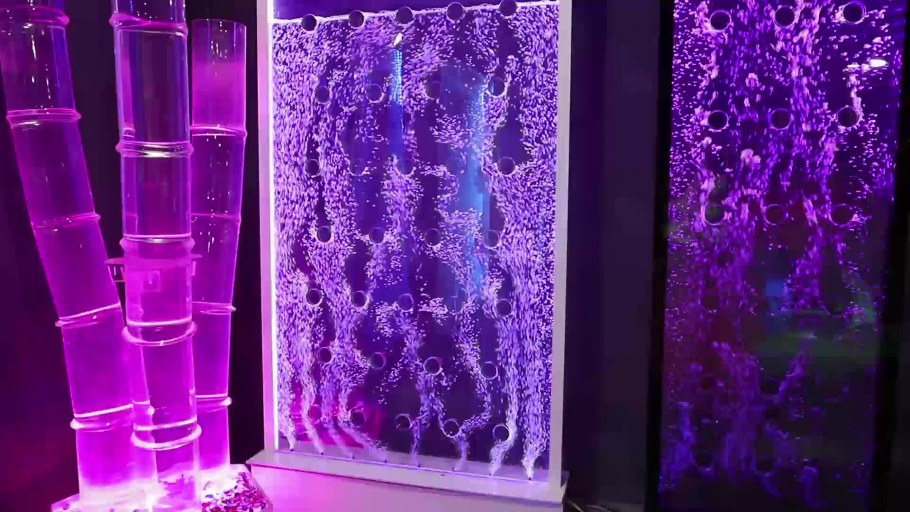 Перегородка с эффектом воды