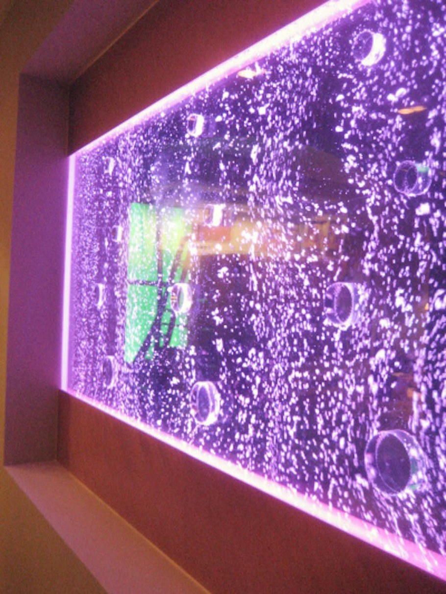 Декоративная перегородка с подсветкой