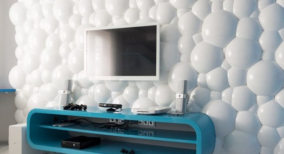 Подсветка колонны в квартире