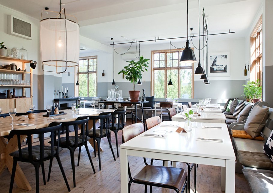 Кафе в скандинавском стиле