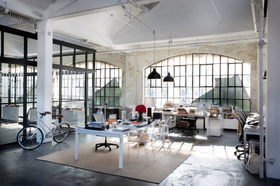 Интерьер офиса лофт