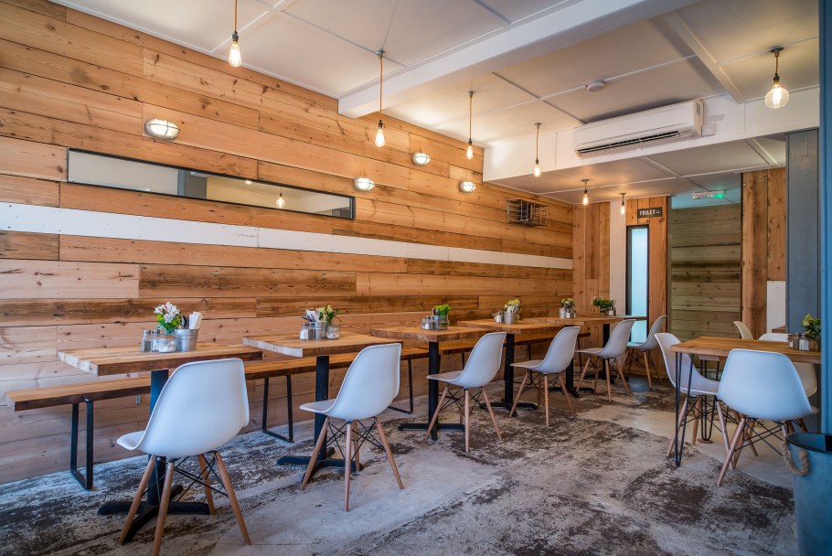 Кофейня в скандинавском стиле