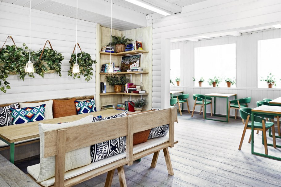 Ресторан в скандинавском стиле