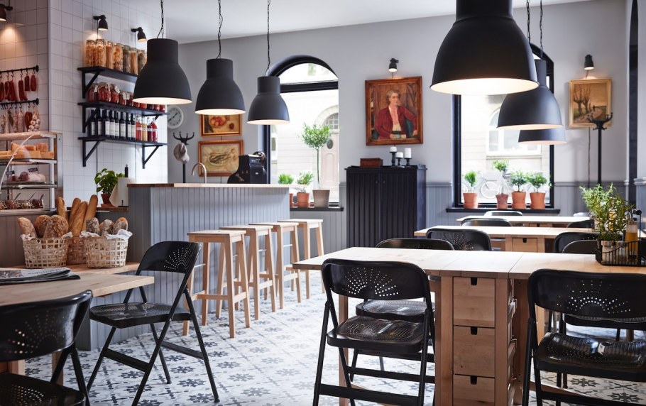 Кофейня в скандинавском стиле