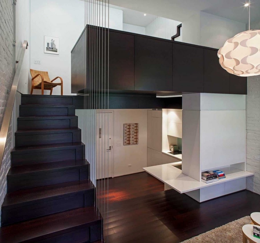 Двухуровневый лофт 50 кв м