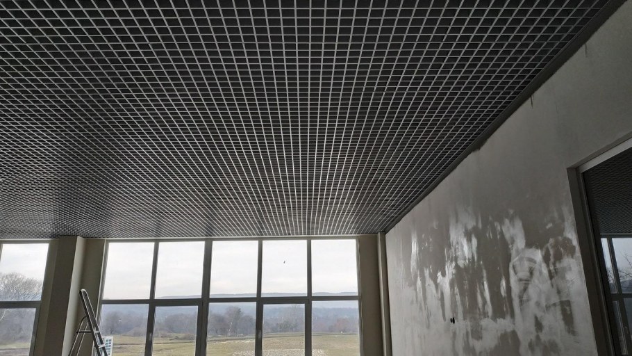 Потолок Грильято 3д Макс