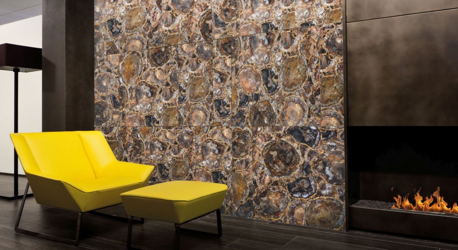 Поделочные камни в интерьере