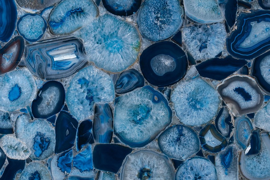 Голубой Оникс камень