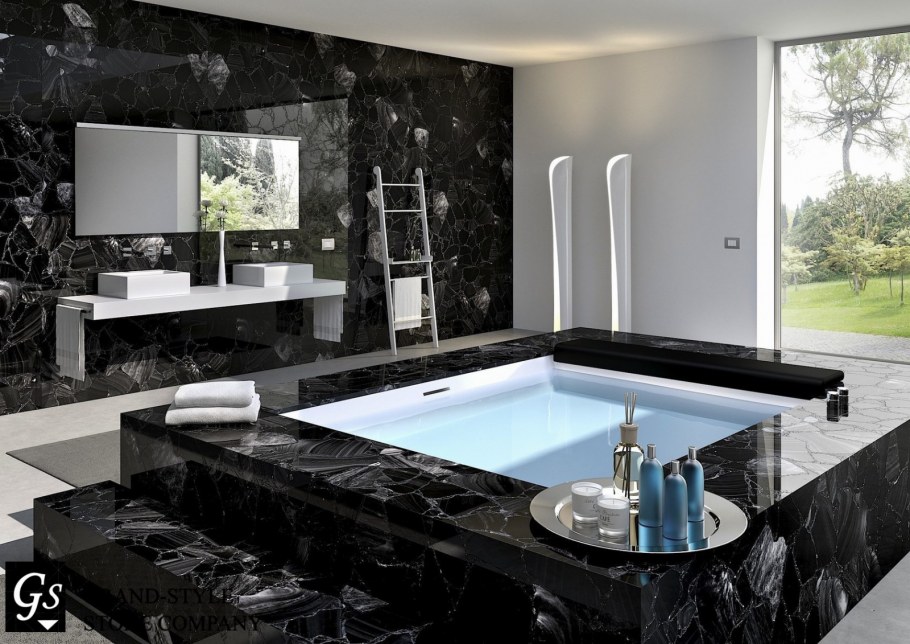 Искусственный мрамор в интерьере