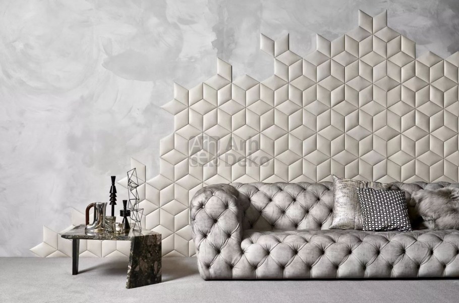 Стеганые кожаные панели