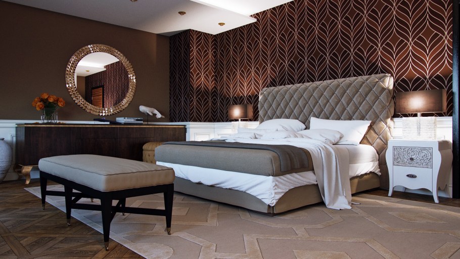 Спальня ар деко