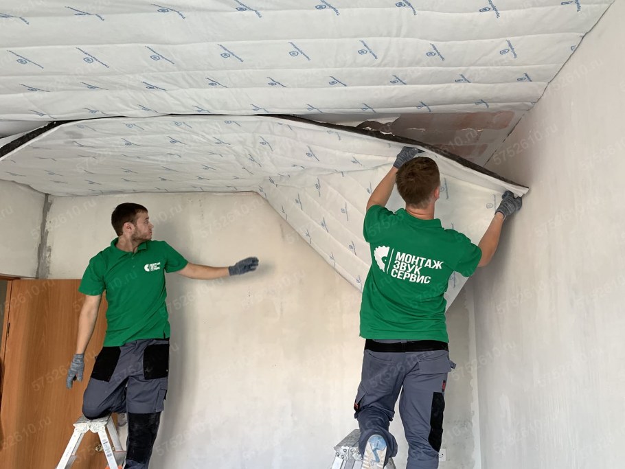 Шумоизоляция потолка в доме