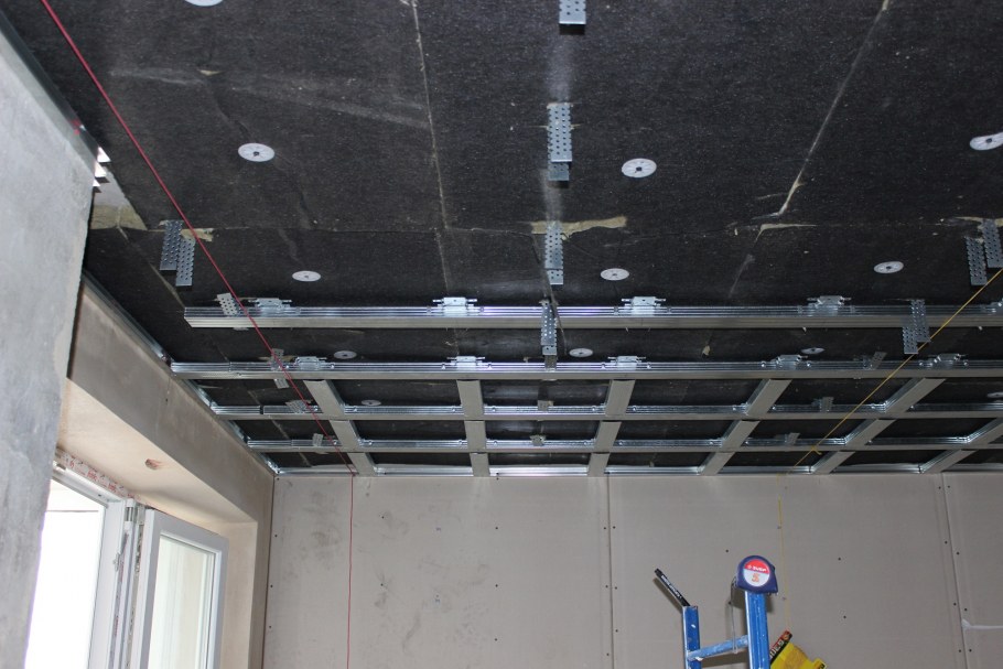 Монтаж звукоизоляции