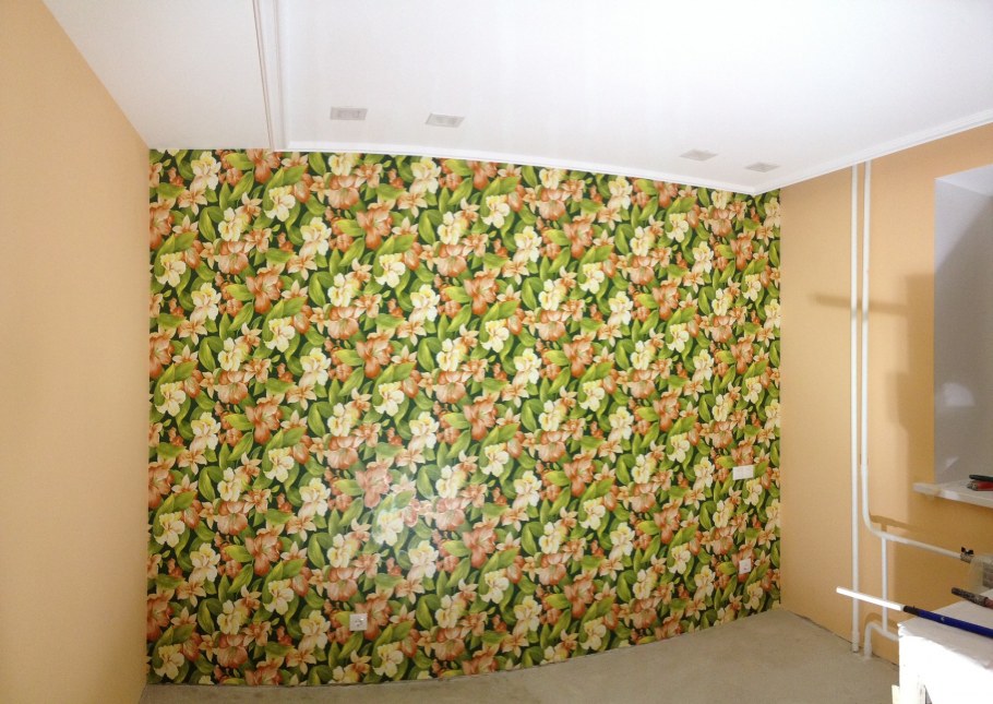 Поклейка обоев