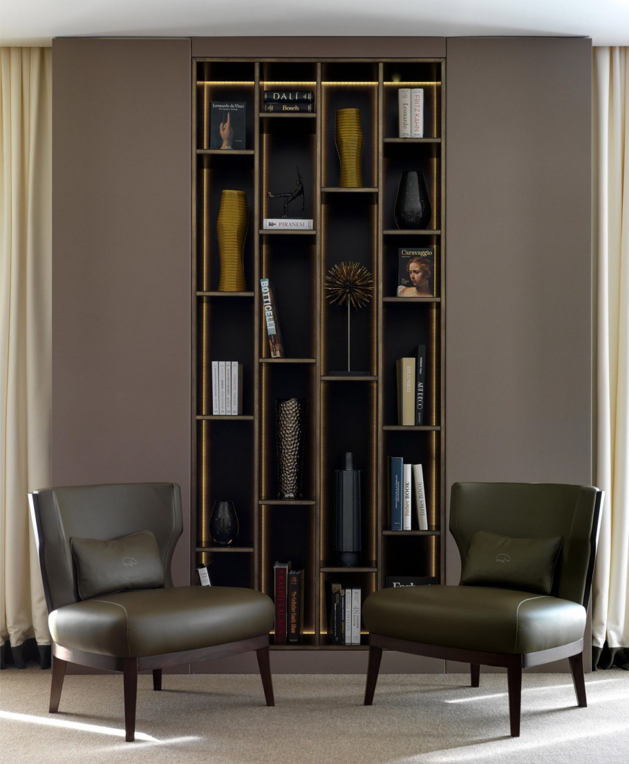 Книжные полки ар-деко