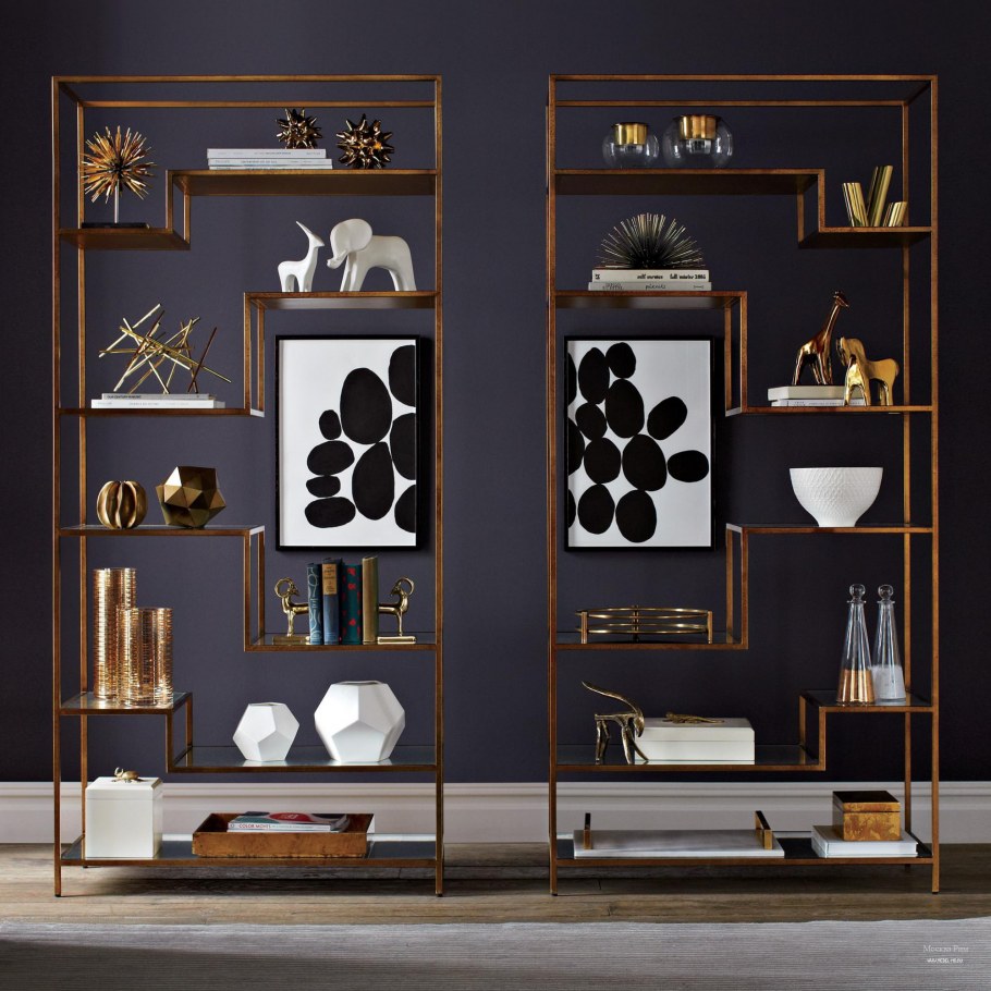 Стеллаж в стиле ар деко